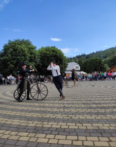 Mała Prywatka PRL-u - pokaz rowerów